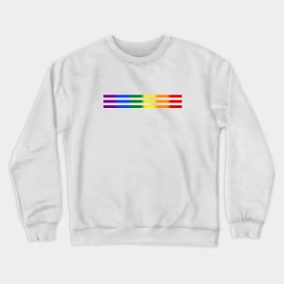 Lgbtq Pride Flag Crewneck Sweatshirt